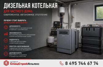 Дизельная котельная для частного дома: современное автономное отопление