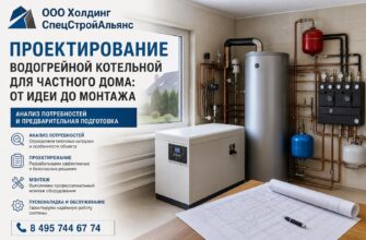 Проектирование водогрейной котельной для частного дома