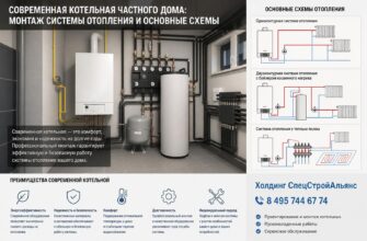 Современная котельная частного дома: монтаж системы отопления