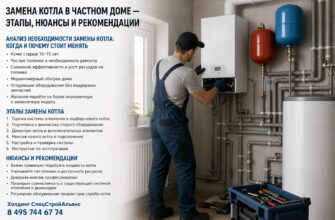 Замена котла в частном доме — этапы