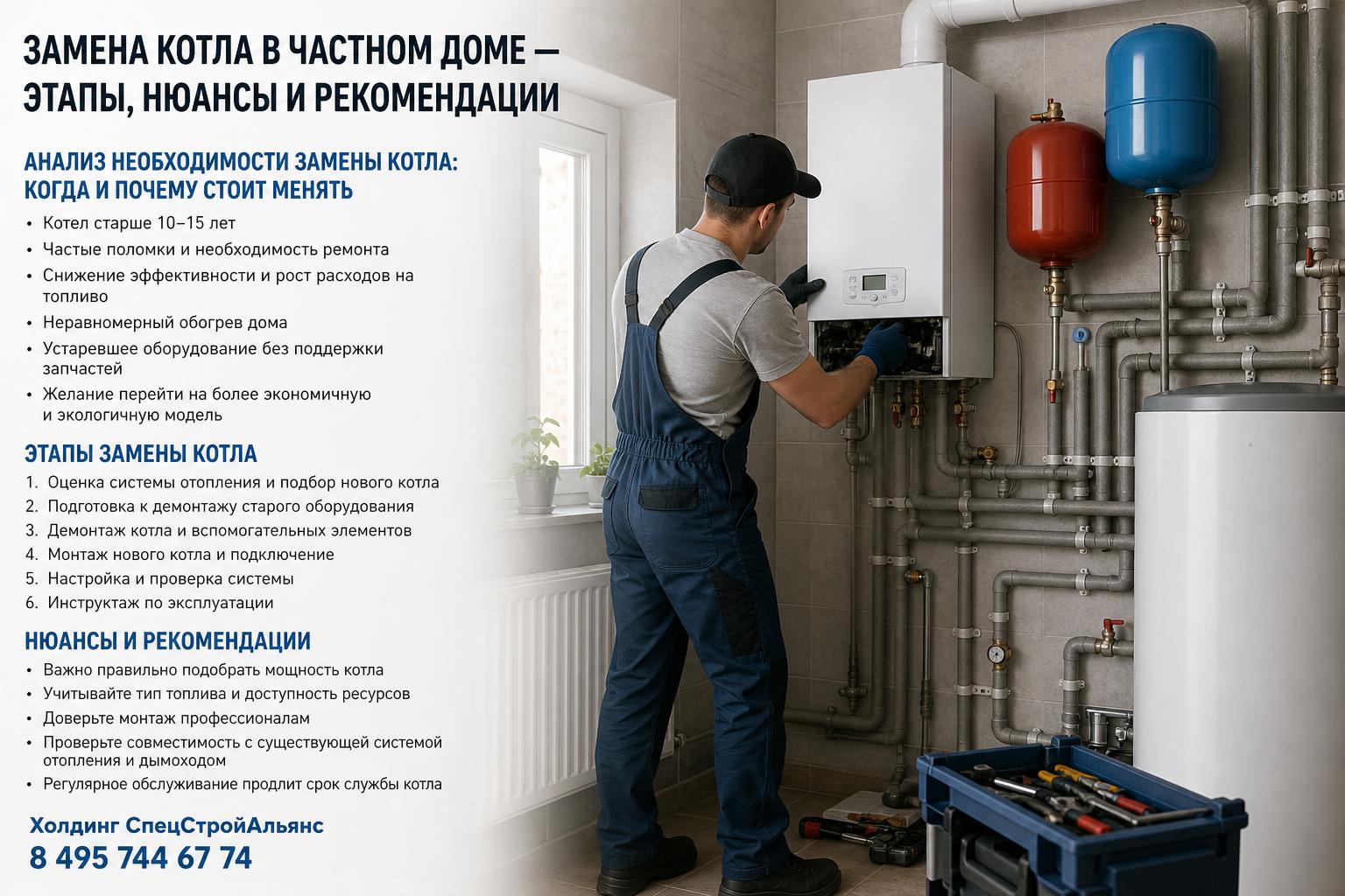 Анализ необходимости замены котла: когда и почему стоит менять