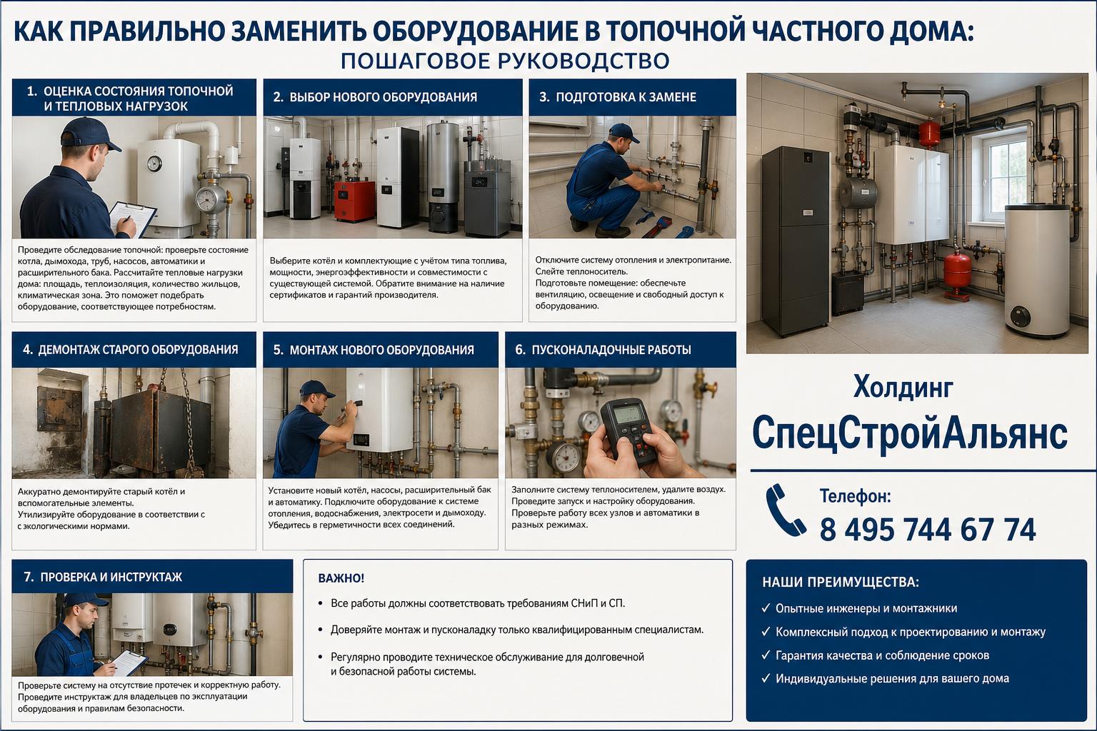 Оценка состояния топочной и тепловых нагрузок