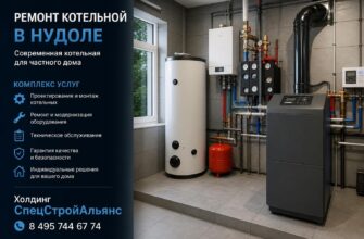 Ремонт котельной в Нудоле: современная котельна