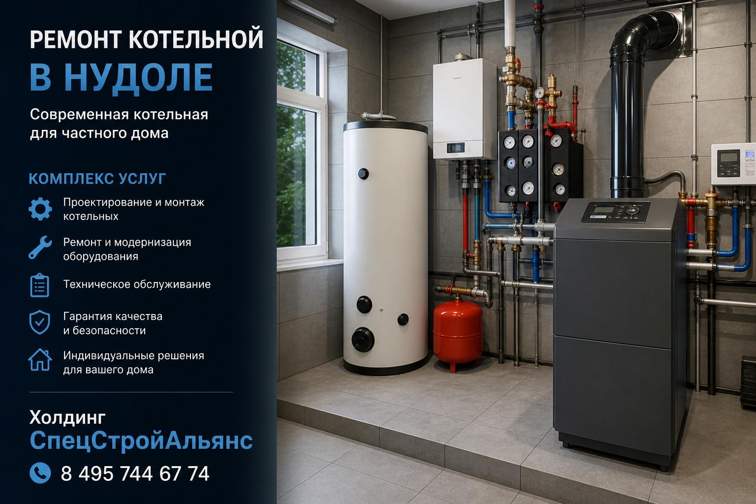 Описание услуг компании «Современная котельная частного дома» Описание услуг компании «Современная котельная частного дома»