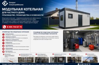 Модульная котельная для частного дома: производство