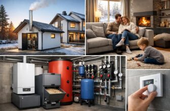 Отопление дома от собственной котельной