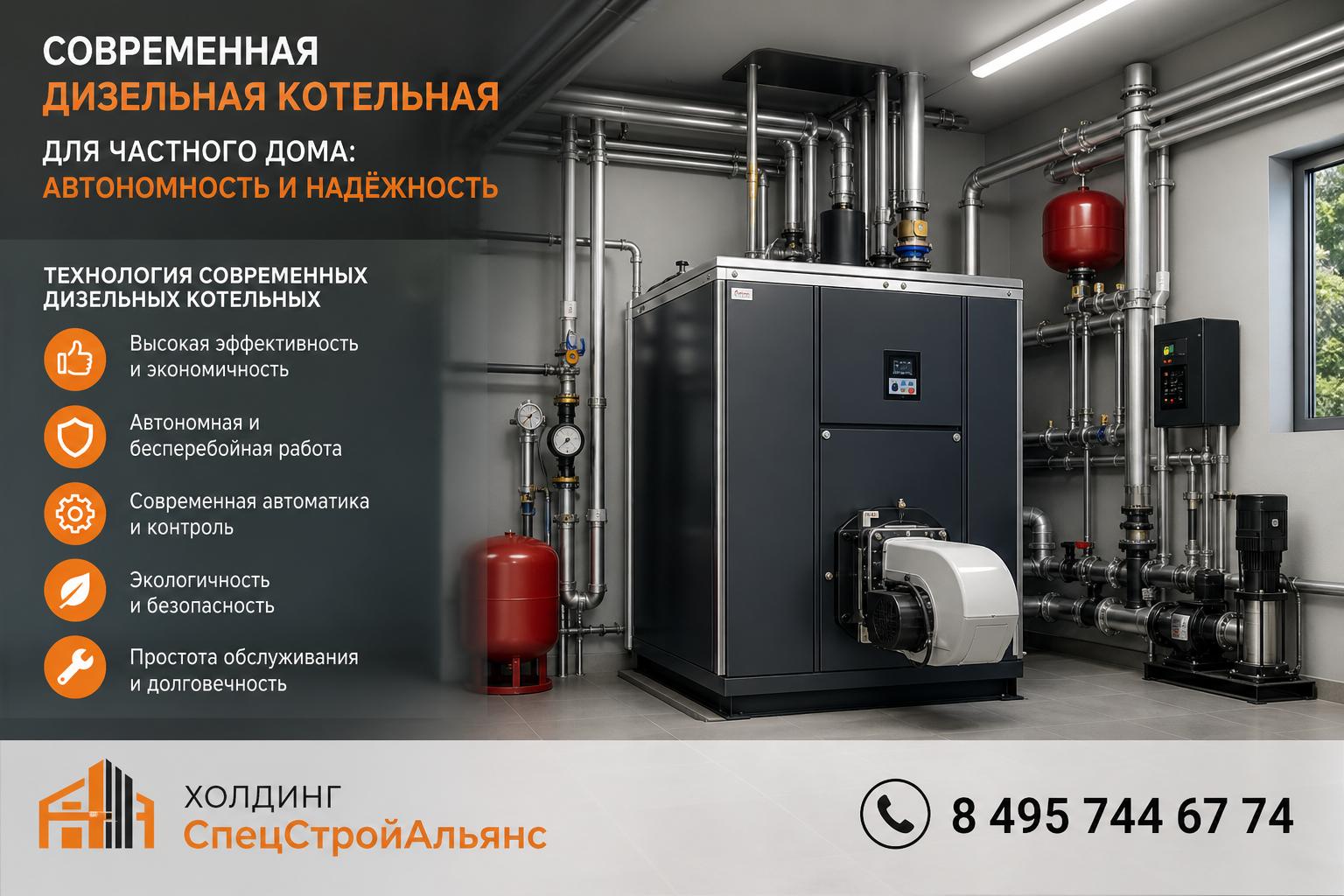 Технология современных дизельных котельных