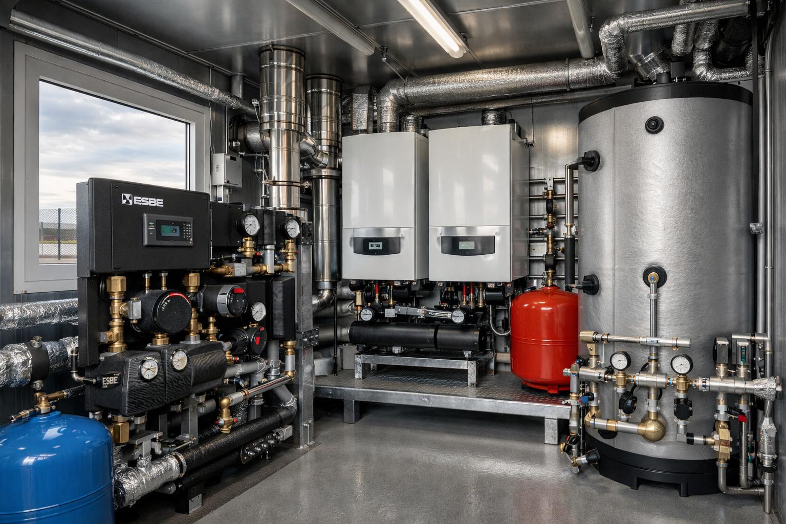 Современная модульная котельная ESBE — краткий обзор