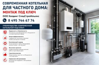 Современная котельная для частного дома: монтаж под ключ