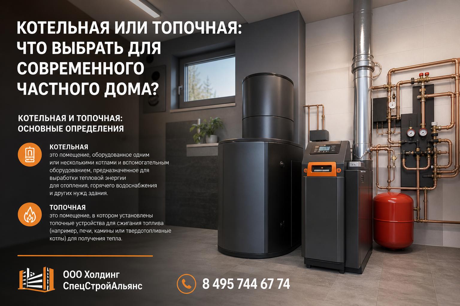Котельная и топочная: основные определения