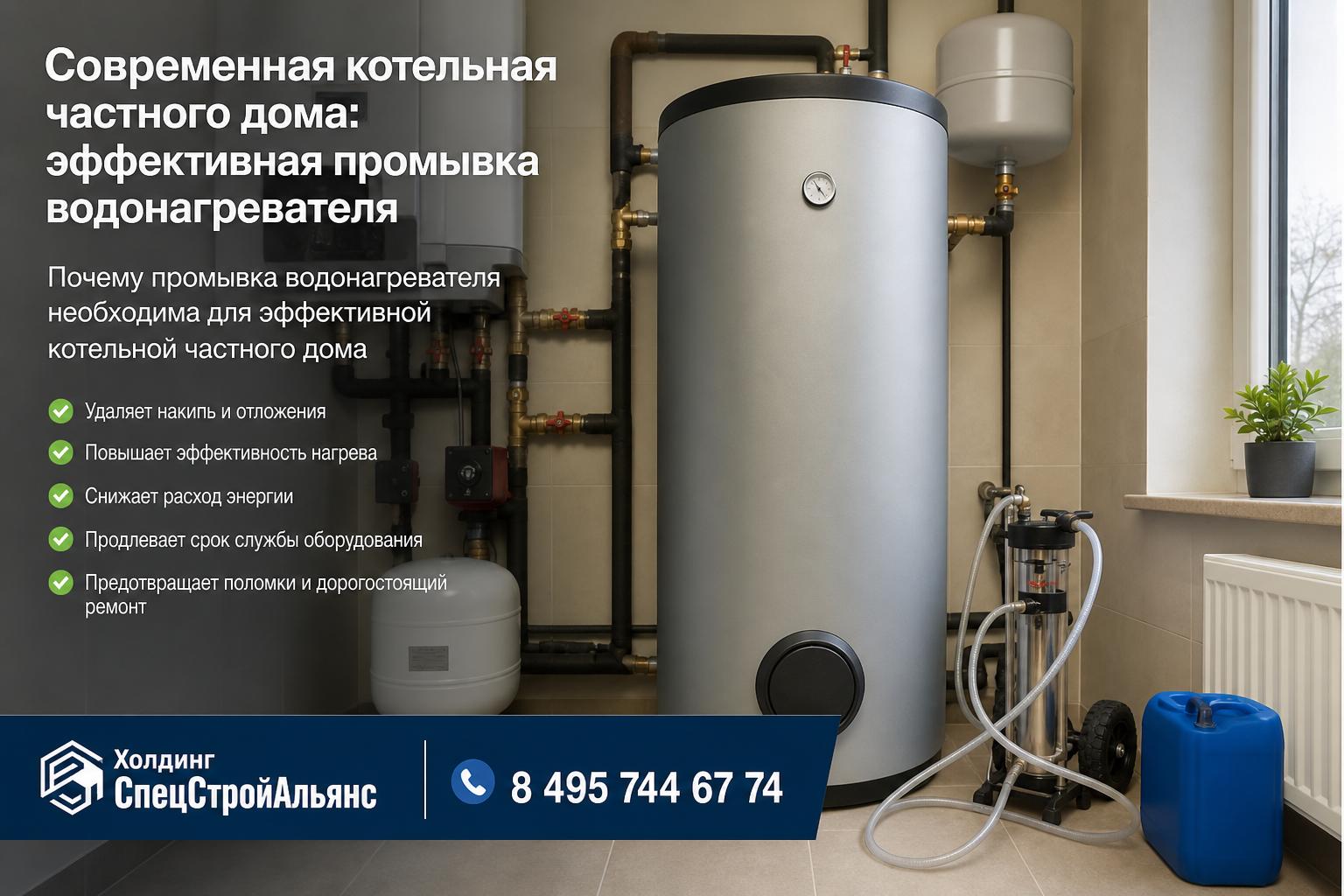 Почему промывка водонагревателя необходима для эффективной котельной частного дома Почему промывка водонагревателя необходима для эффективной котельной частного дома