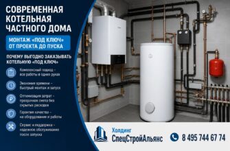 Современная котельная частного дома: монтаж «под ключ»
