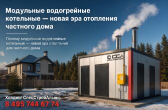 Модульные водогрейные котельные — новая эра отопления