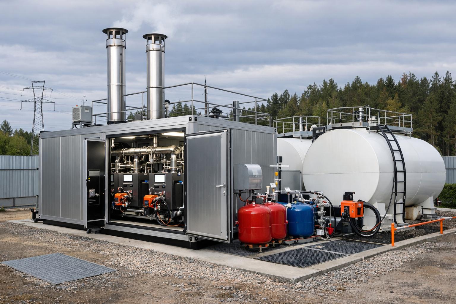 Технические особенности автономной дизельной котельной