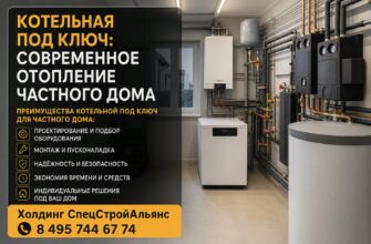 Котельная под ключ: современное отопление частного дома
