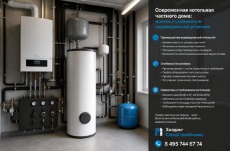Современная котельная частного дома: монтаж и особенности