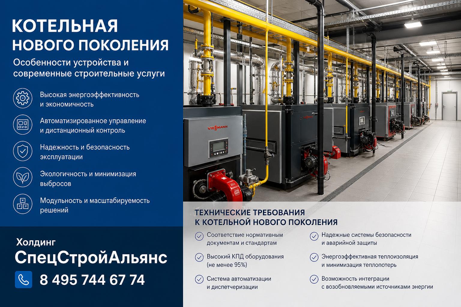 Технические требования к котельной нового поколения