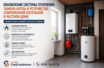 Обновление системы отопления: замена котла