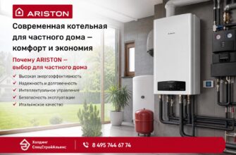 ARISTON: современная котельная для частного дома