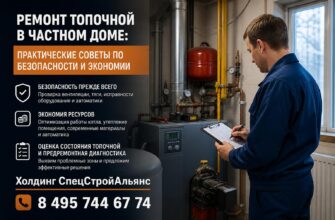 Ремонт топочной в частном доме: практические советы