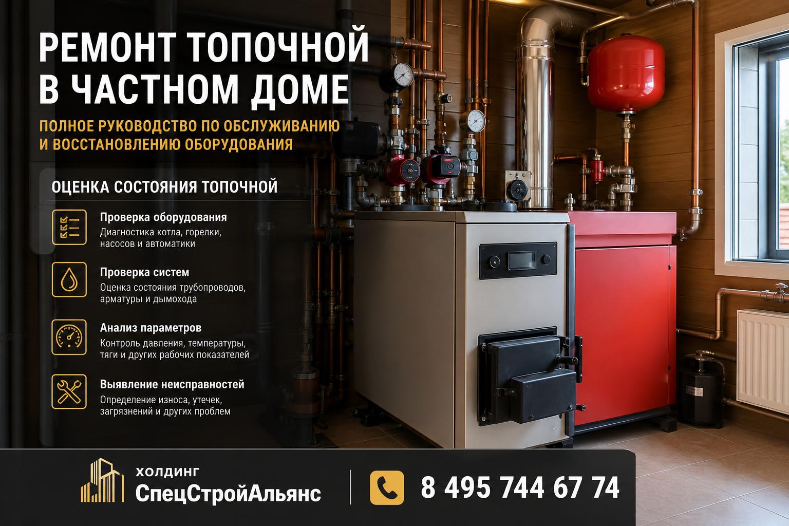 Оценка состояния топочной Оценка состояния топочной