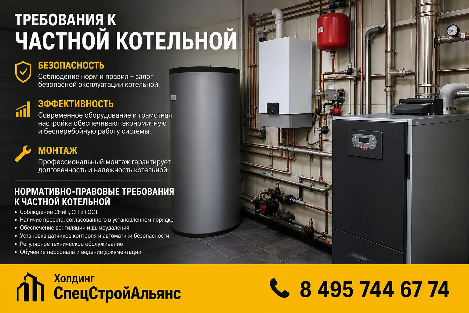 Нормативно-правовые требования к частной котельной