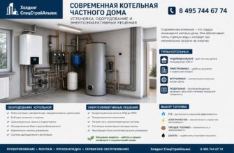 Современная котельная частного дома: установка
