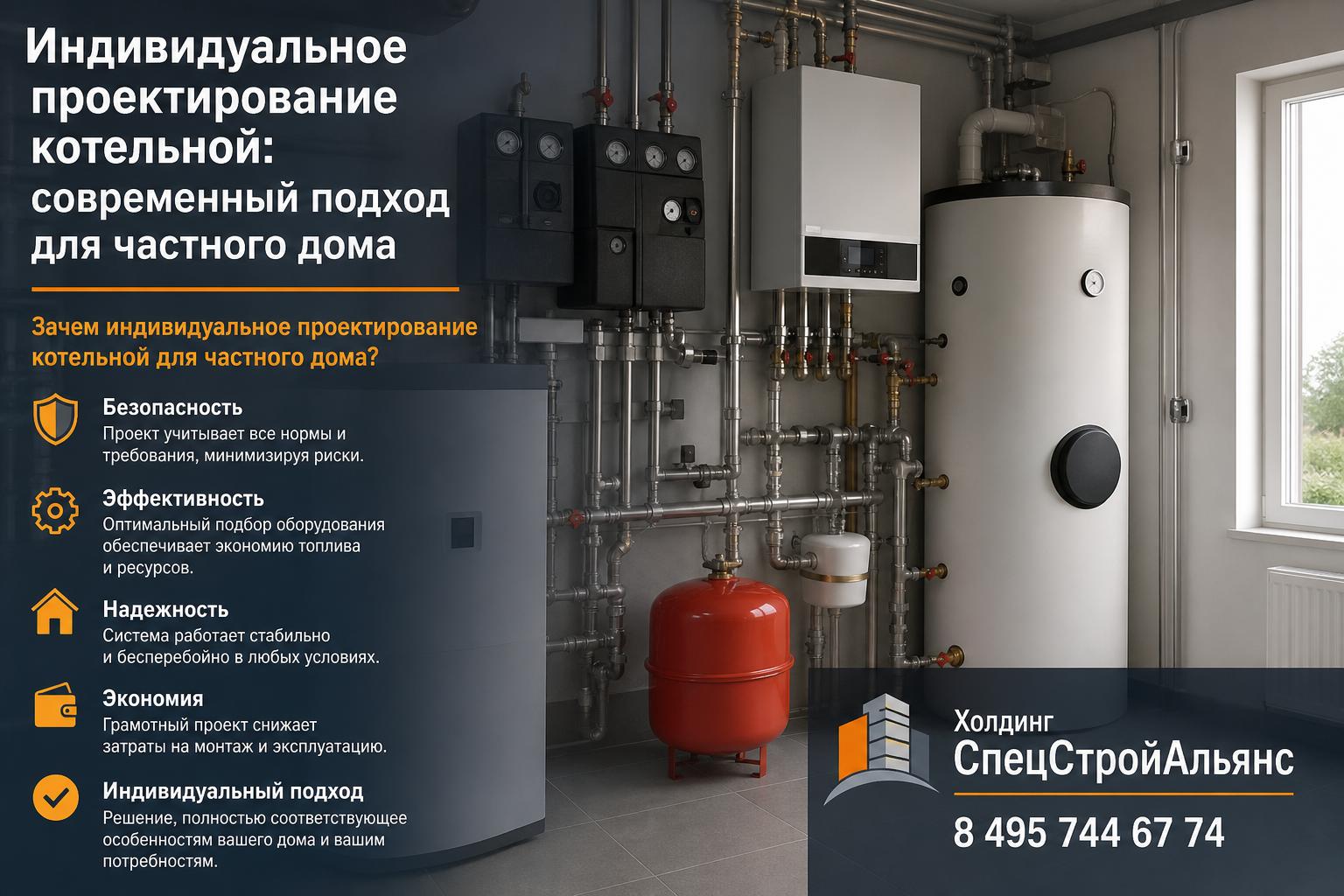 Зачем индивидуальное проектирование котельной для частного дома? Зачем индивидуальное проектирование котельной для частного дома?
