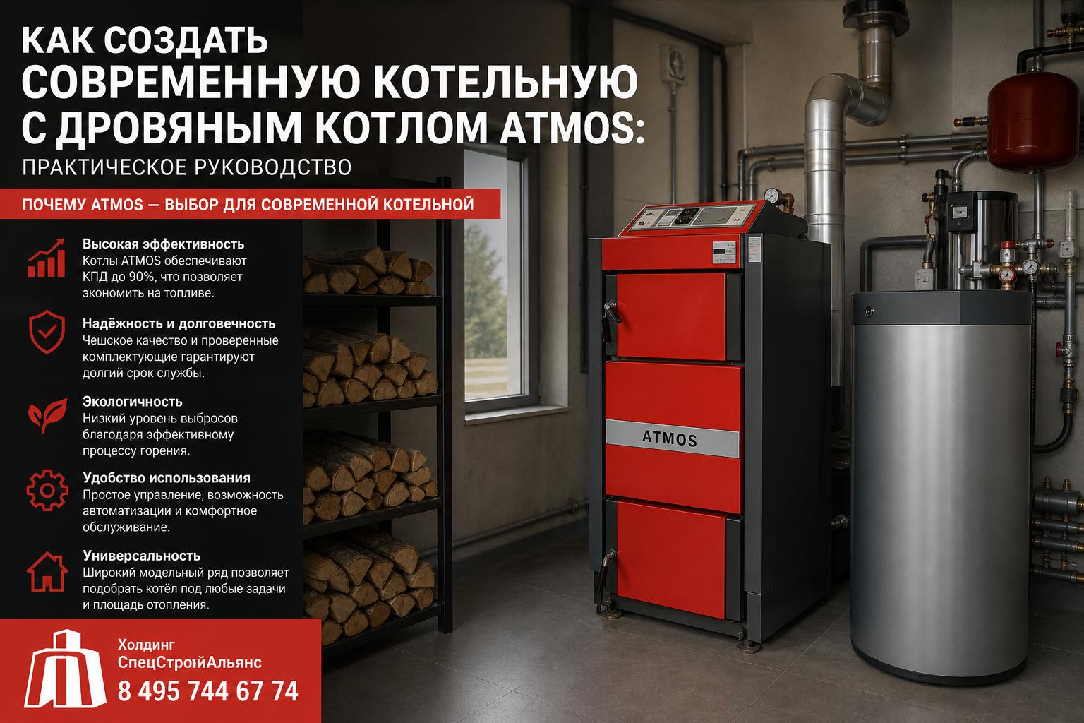 Почему Atmos — выбор для современной котельной