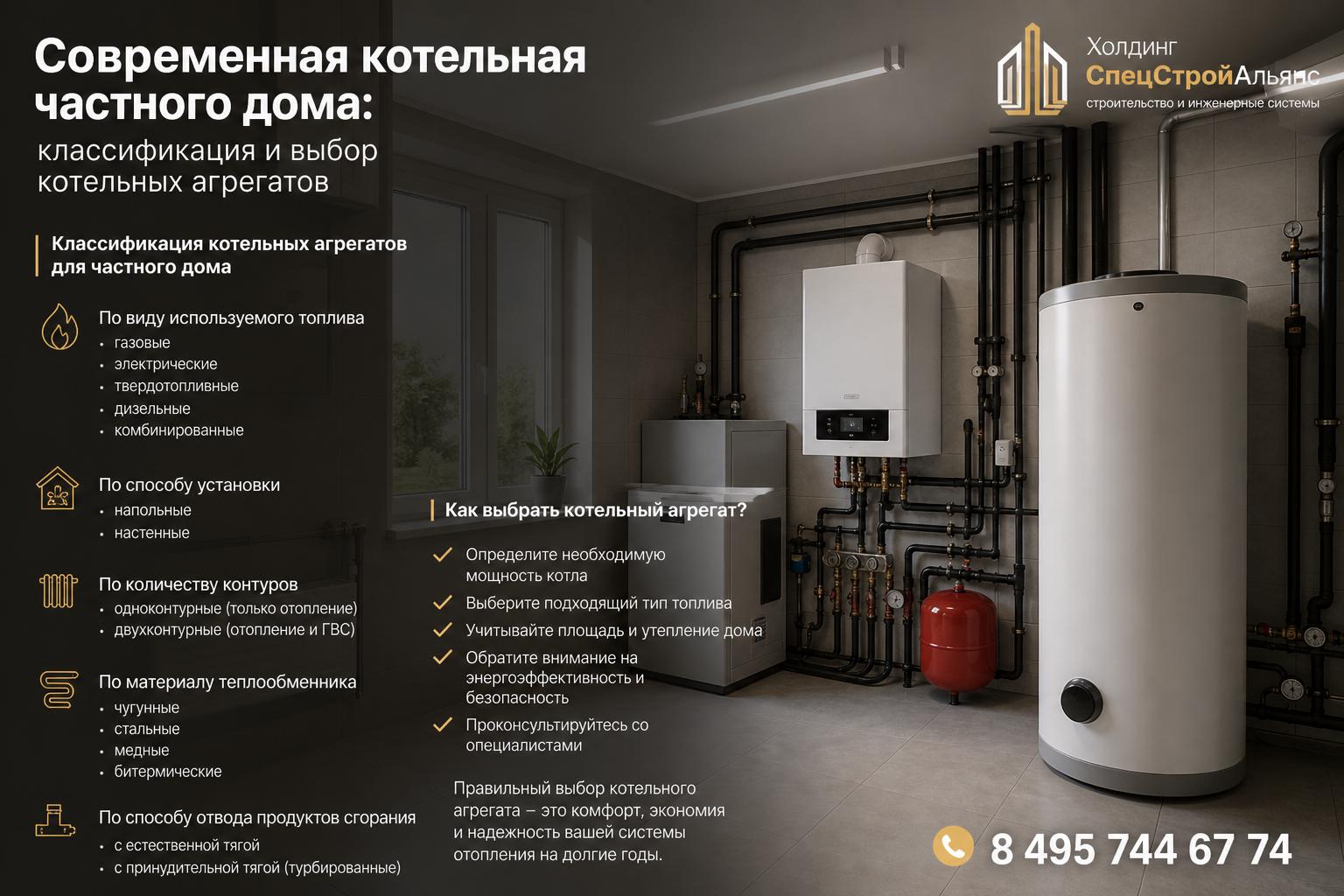 Классификация котельных агрегатов для частного дома Классификация котельных агрегатов для частного дома