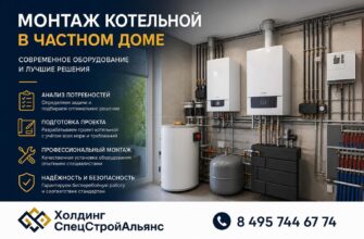 Монтаж котельной в частном доме: современное оборудование и лучшие решения. Монтаж котельной в частном доме — ключевой этап создания комфортной и безопасной системы отопления. От правильно выбранного оборудования и грамотной схемы разводки зависят не только уровень тепла и экономия на энергоресурсах, но и безопасность жилья, срок службы инженерных систем и удобство эксплуатации. В современных реалиях рынок предлагает широкий спектр решений, от компактных настенных котлов до интегрированных систем с тепловыми насосами и солнечными коллекторами, поэтому проектирование котельной требует системного подхода и учета множества факторов. Современное оборудование делает котельные более эффективными и экологичными. Конденсационные газовые котлы позволяют извлекать дополнительное тепло за счет низкотемпературной конденсации, электрические и комбинированные котлы обеспечивают простоту установки и обслуживания, пеллетные и твердотопливные котлы дают независимость от магистральных сетей, а тепловые насосы и гибридные системы позволяют существенно снизить эксплуатационные затраты в долгосрочной перспективе. Не менее важна автоматика управления, зональное регулирование и интеграция с системами вентиляции и ГВС. Лучшие инженерные решения базируются на принципах энергоэффективности, надежности и удобства обслуживания. Это продуманная гидравлическая схема с разделением контуров отопления и ГВС, использование расширительных сосудов и аварийных устройств, резервирование ключевых узлов, грамотная система отвода дымовых газов и вентиляции котельного помещения, а также внедрение систем мониторинга и дистанционного управления. Оптимальный выбор оборудования определяется расчетами теплопотерь дома, доступностью топлива и бюджета на монтаж и эксплуатацию.