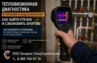 Тепловизионная диагностика отопления и водоснабжения