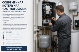 Современная котельная частного дома: ремонт котла