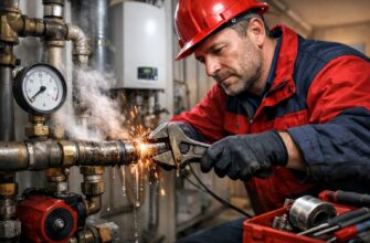 Ремонт труб: сервис систем отопления