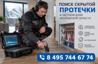 Ремонт труб по всей Московской области: устраняем протечки и меняем аварийные участки за 1 выезд