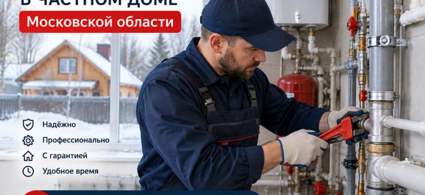 Замена труб в частном доме Московской области: от поиска скрытой течи до работающей системы без сюрпризов
