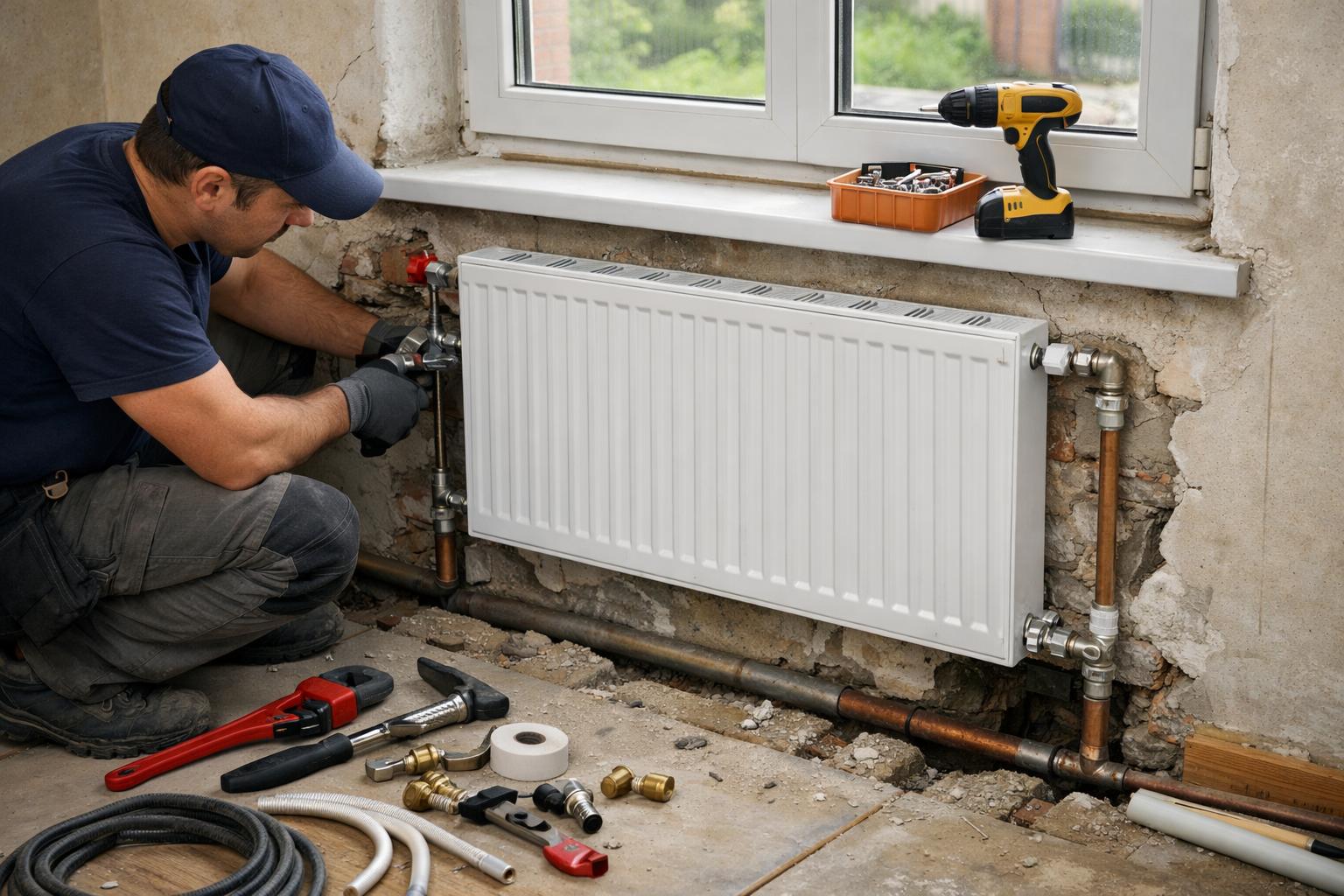 Ремонт труб: Стоимость работ по монтажу радиатора отопления в частном доме — реальные цены и что на них влияет Ремонт труб: Стоимость работ по монтажу радиатора отопления в частном доме — реальные цены и что на них влияет