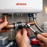 Отремонтировать трубы водонагревателя ATMOR