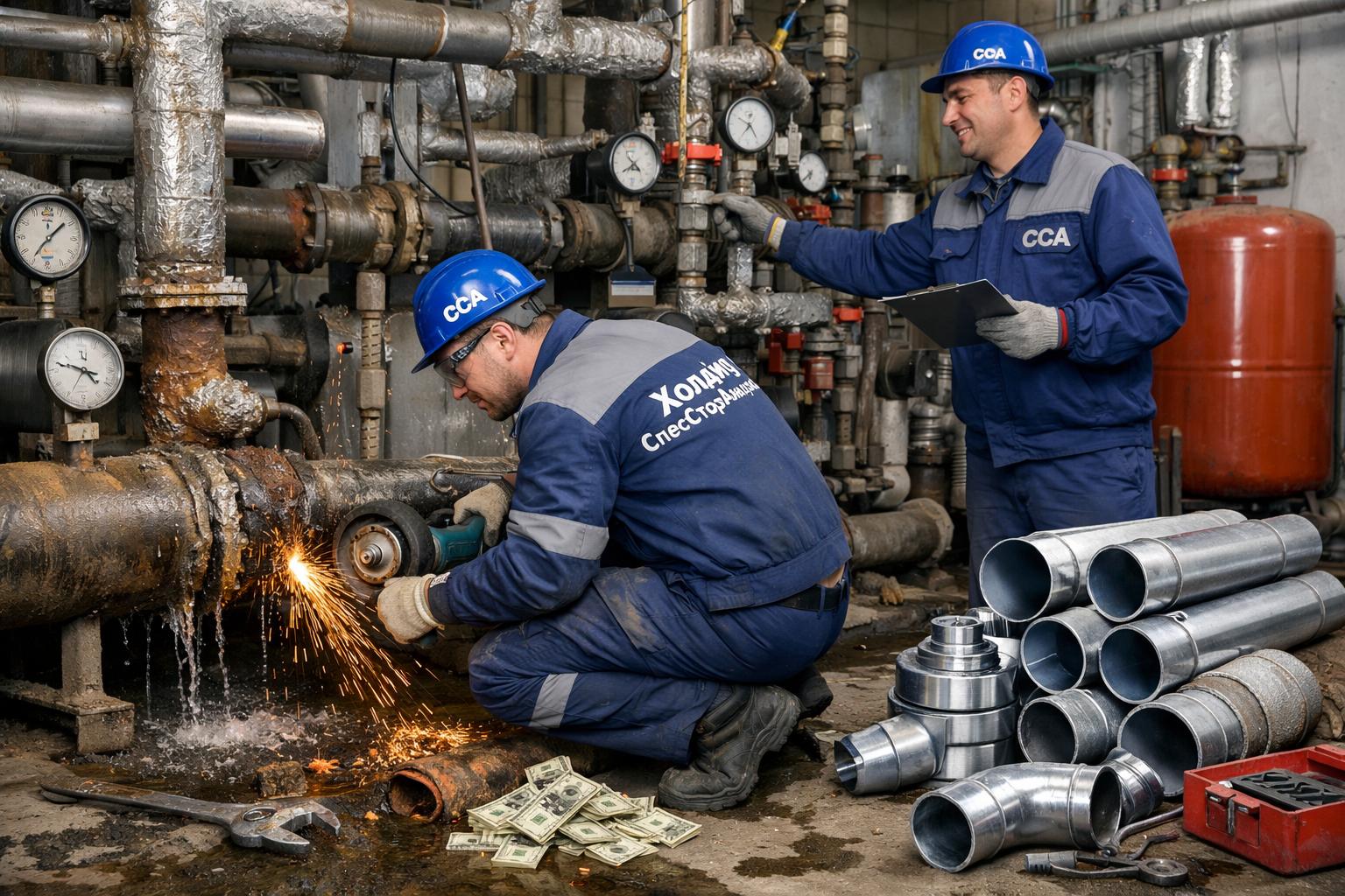 Ремонт труб: как сэкономить на первом ремонте с ООО Холдинг СпецСтройАльянс Ремонт труб: как сэкономить на первом ремонте с ООО Холдинг СпецСтройАльянс