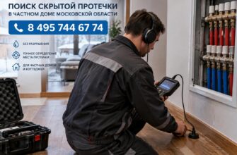Труба не протекает на виду, но счёт за воду уже космический. Как мы находим и устраняем скрытые протечки по всей Московской области
