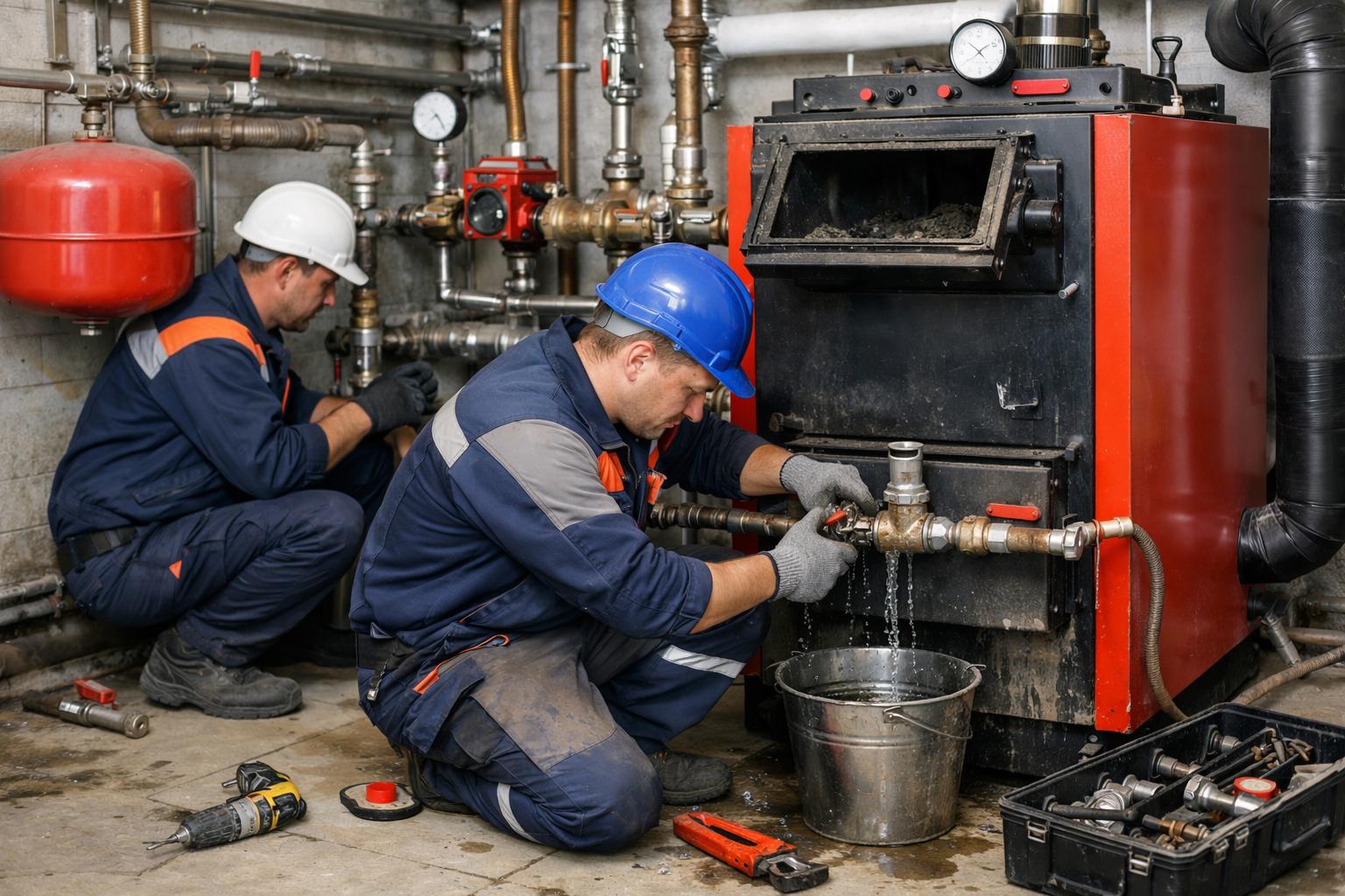 Ремонт труб котельной: напольный твердотопливный котел. — профессиональные услуги ООО Холдинг СпецСтройАльянс Ремонт труб котельной: напольный твердотопливный котел. — профессиональные услуги ООО Холдинг СпецСтройАльянс