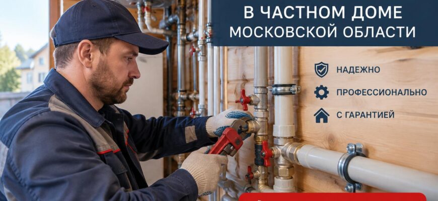 Скрытая течь, лопнувшая труба или ледяная пробка? Меняем трубы в частном доме Московской области аккуратно, с гарантией и без разрушения стен