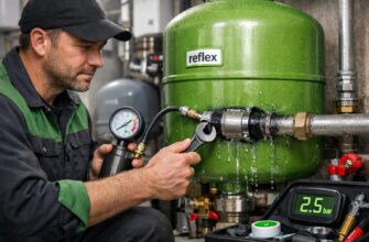 Экспресс-ремонт труб гидроаккумулятора Reflex