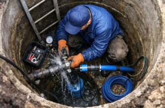 Быстрый и надёжный ремонт труб автономного водоснабжения в колодце