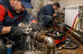 Спасите тепло дома: ремонт труб и промывка системы отопления