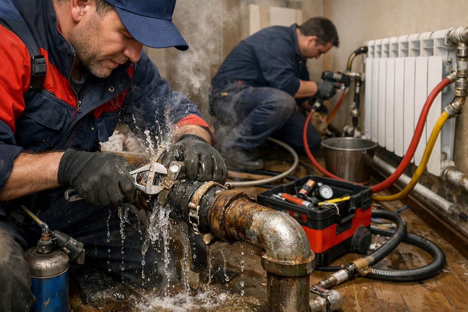 Экстренный Ремонт труб — вернем тепло в ваш дом быстро и профессионально Экстренный Ремонт труб — вернем тепло в ваш дом быстро и профессионально