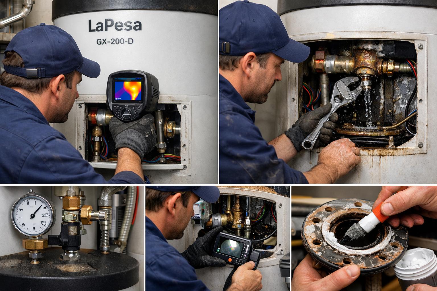 Экстренная диагностика и локализация течей LaPesa GX-200-D за 60 минут Экстренная диагностика и локализация течей LaPesa GX-200-D за 60 минут