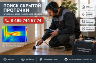 Как мы находим неуловимую течь в доме и устраняем аварию без лишнего штроба