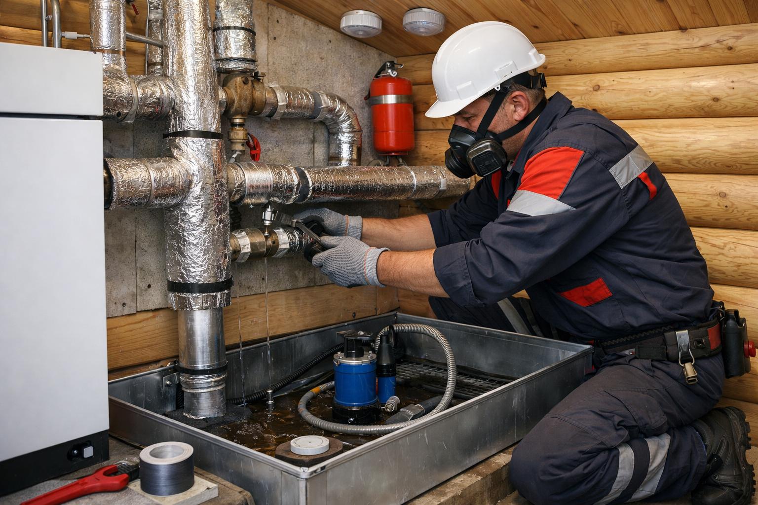 Ремонт труб котельной: деревянного дома — быстро и безопасно от ООО Холдинг СпецСтройАльянс Ремонт труб котельной: деревянного дома — быстро и безопасно от ООО Холдинг СпецСтройАльянс