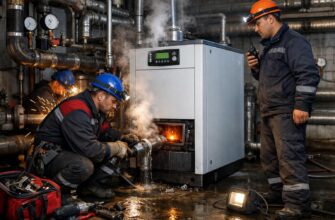 Экстренный ремонт труб котельной